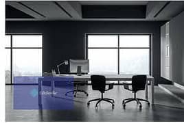 Guaranteed investment 70 square meter office finished with 10% down payment and 10 years installments without interest in front of the International S