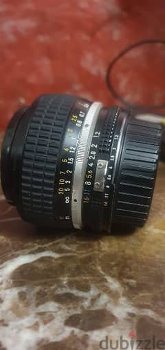 Nikon 50 mm f/1.2 lens