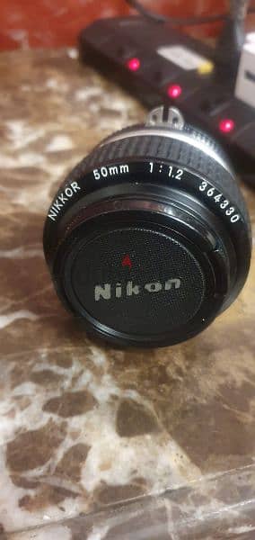 Nikon 50 mm f/1.2 lens 1