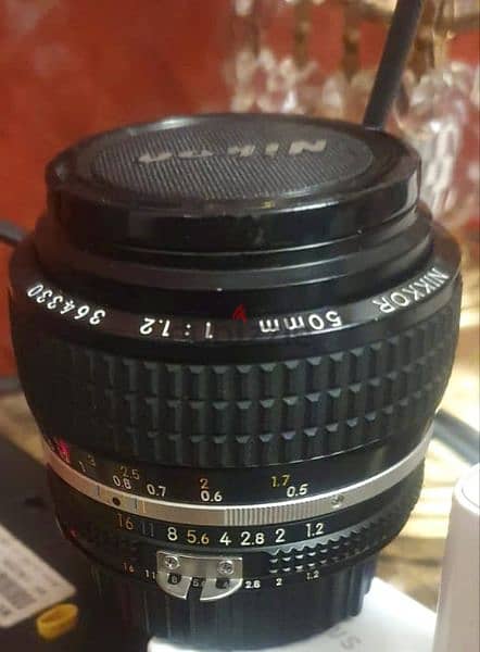 Nikon 50 mm f/1.2 lens 4