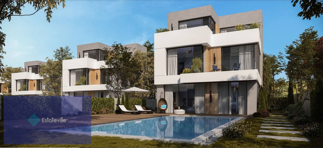 With a down payment of 262,999 pounds and installments up to 10 years, an apartment for sale in a compound in Sheikh Zayed in front of Sphinx Airport 6