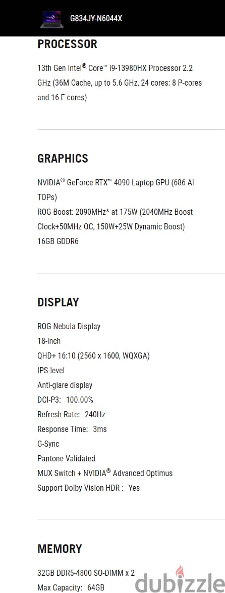 Rog Strix Scar 18 G834JY 2023 RTX 4090 2