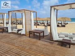 Penthouse for sale in Gaia Al-Ahly Sabbour, North Coast    View pool and landscape   Explicit nautical   Receipt 2025   82m + 82m roof  2 rooms  1 bat