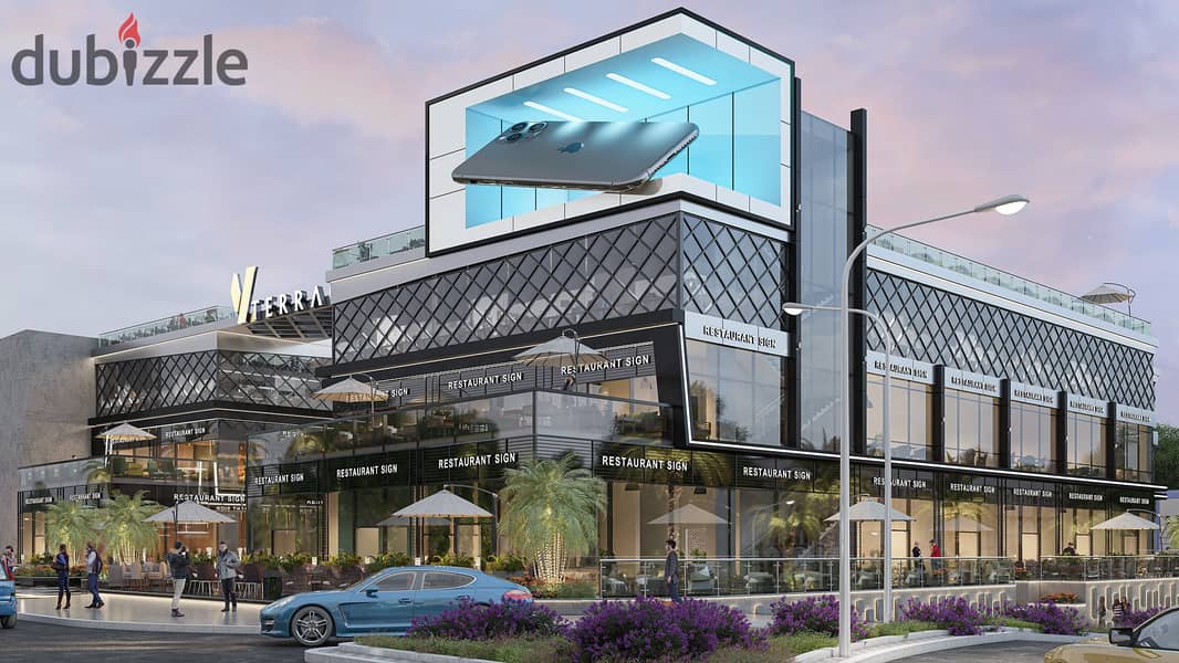 For sale, the last unit of 106 sqm, administrative/medical, directly on the facade, in the strongest mall in the settlement, directly in front of the 13