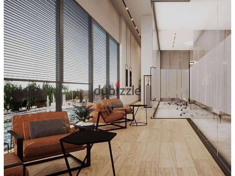 Office for sale  THE QUAD  on Axis 26 205 Mall  Arkan Palm 6 year installments 17