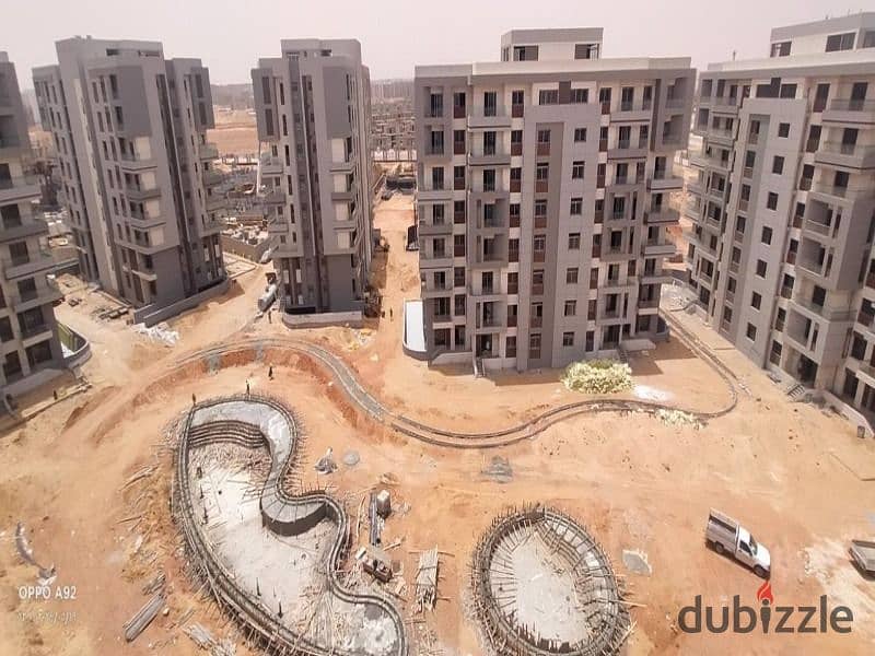 شقة 2غرفة للبيع متشطبة في العاصمة الادارية امام سيليا طلعت مصطفى في بلو فيرتFinished 2BR apartment for sale in New Capital front of Celia in Blue vert 5