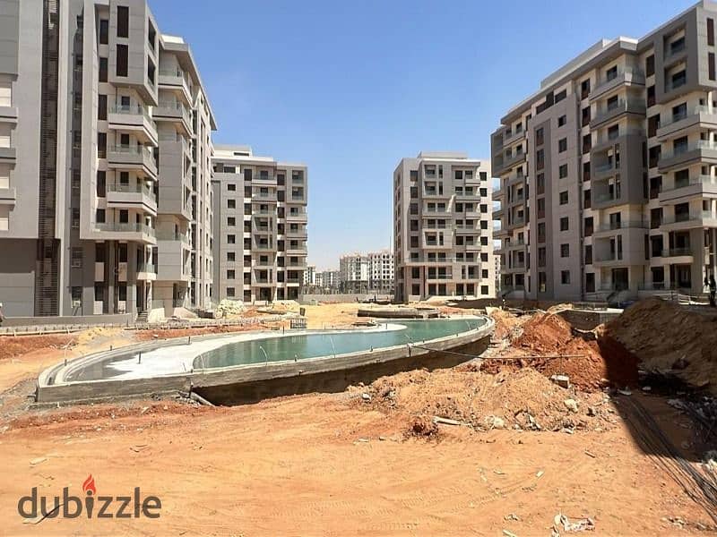 شقة 2غرفة للبيع متشطبة في العاصمة الادارية امام سيليا طلعت مصطفى في بلو فيرتFinished 2BR apartment for sale in New Capital front of Celia in Blue vert 9