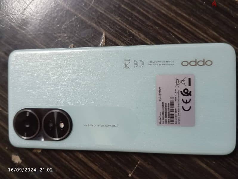 تلفون oppoA58 استعمال ست شهور مش مغير حاجة المكان القليوبية أسم تاني ش 5