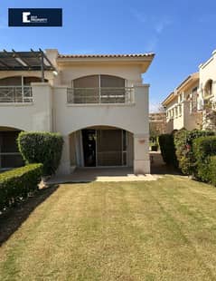 Fully Finished Fully furnished Twin house for sale in La Vista Sokhna enjoy full sea view from garden