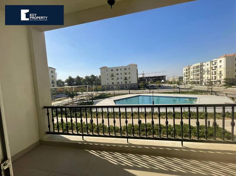 Move Now and Enjoy the luxurious life in Mivida New Cairo with fully finished Pool View direct ready to live apartment 3