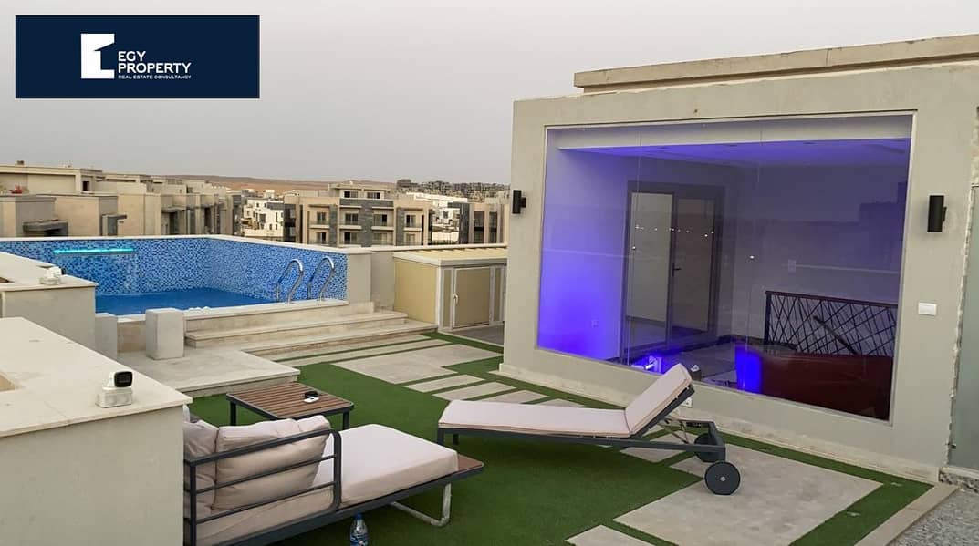 Move now to your penthouse with private pool on the roof Fully Finished with ACs Best price Landscape view 6