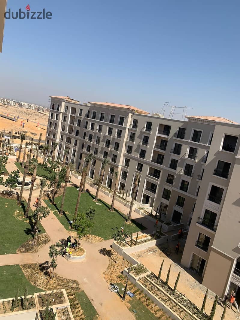 Apartment for sale fully finished, 123m, installments delivery 2025, Village West Sheikh Zayed 1