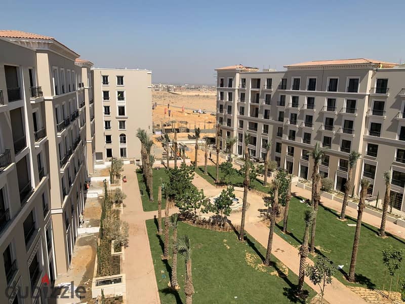 Apartment for sale fully finished, 123m, installments delivery 2025, Village West Sheikh Zayed 2