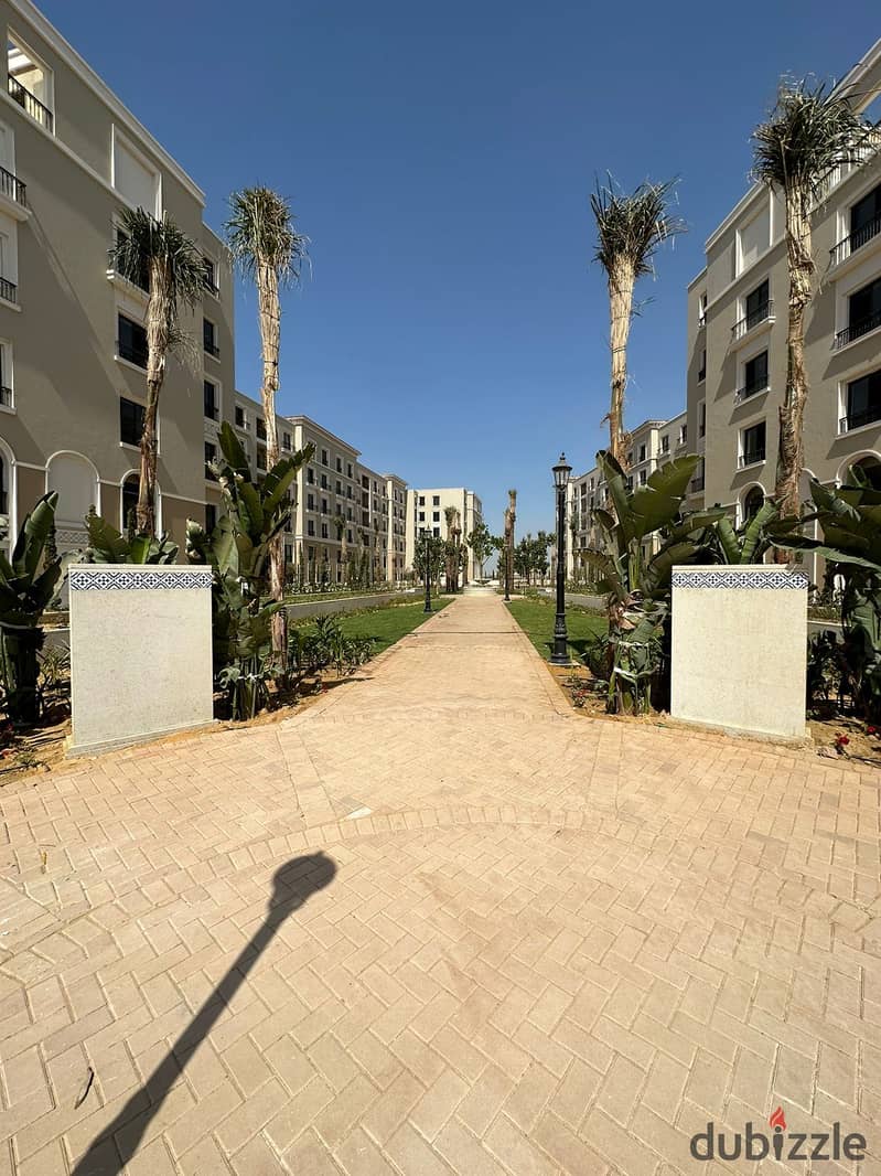 Apartment for sale fully finished, 123m, installments delivery 2025, Village West Sheikh Zayed 3