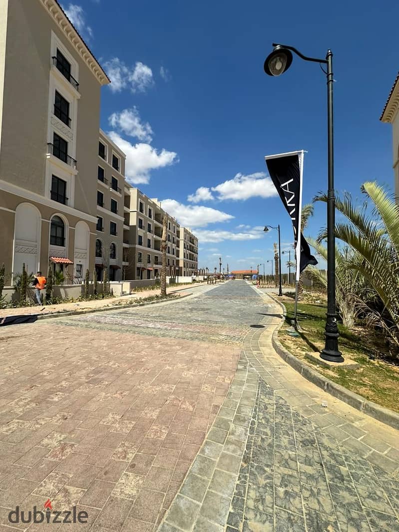 Apartment for sale fully finished, 123m, installments delivery 2025, Village West Sheikh Zayed 7