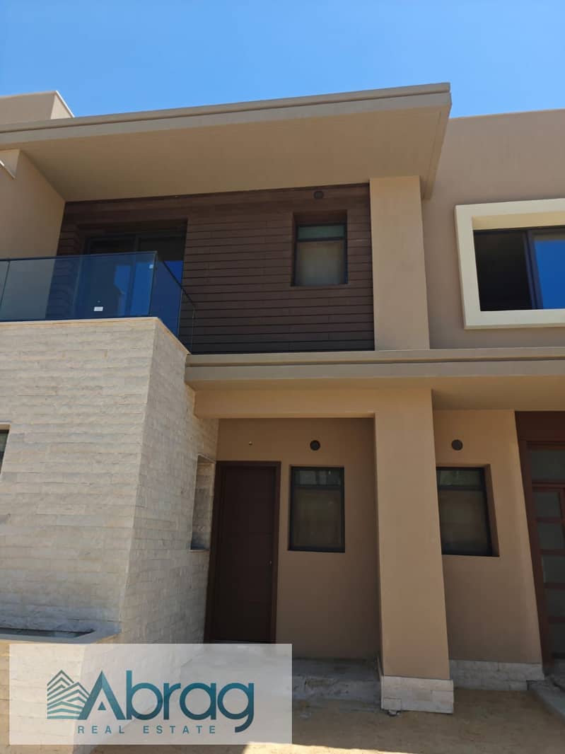 Townhouse for sale in The Estates Sodic Compound, New Zayed , delivery now , with installments, 10