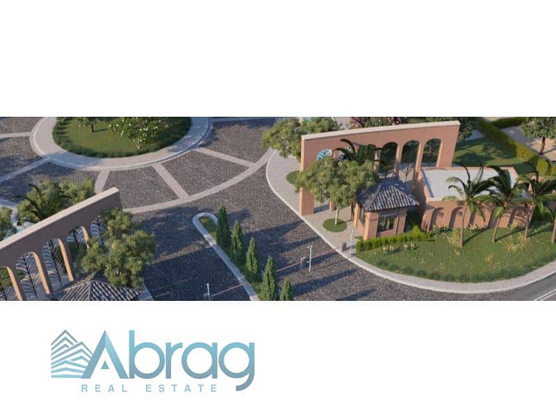 For sale, ground floor apartment in VillageWest Dorra 164, Sheikh Zayed, fully finished, with facilities 7