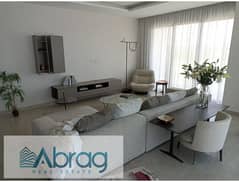 For sale apartment 165 m, finishing and air conditioning, to complete the installments of Zed Sheikh Zayed Compound