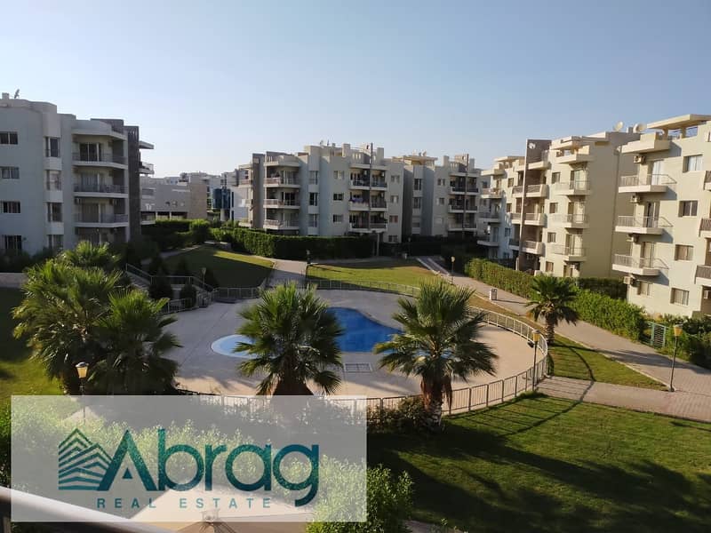 For rent an apartment 134m with kitchen and private garden in The Address Sheikh Zayed Compound 3