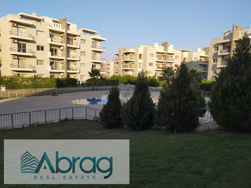 For rent an apartment 134m with kitchen and private garden in The Address Sheikh Zayed Compound 9