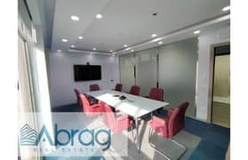 For rent administrative office 512m with finishing, furniture and air conditioning in Sheikh Zayed