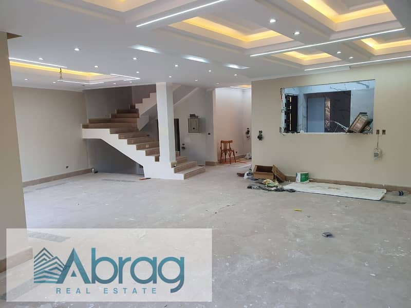 For sale townhouse 330 sqm Bel Air Sodic, super luxury finishing, Beverly Hills, Sheikh Zayed 7