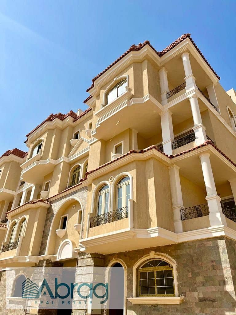 At a special price duplex for sale + garden installments immediate receipt October ABHA 9