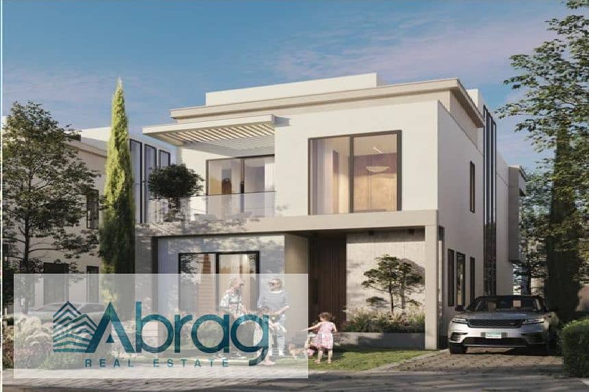 #11 فرصه بالطرح الاول مقدم 5% توين هاوس بالسعر الافتتاحى تقسيط اكتوبر VILLAGIO 4