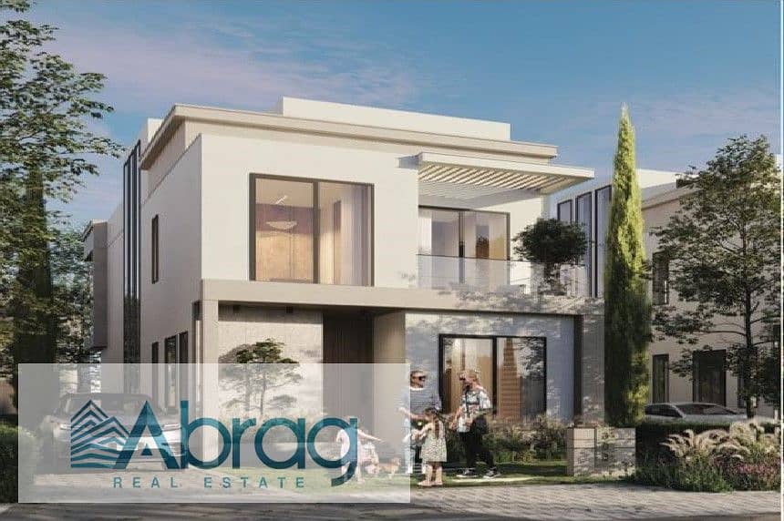 #11 فرصه بالطرح الاول مقدم 5% توين هاوس بالسعر الافتتاحى تقسيط اكتوبر VILLAGIO 6