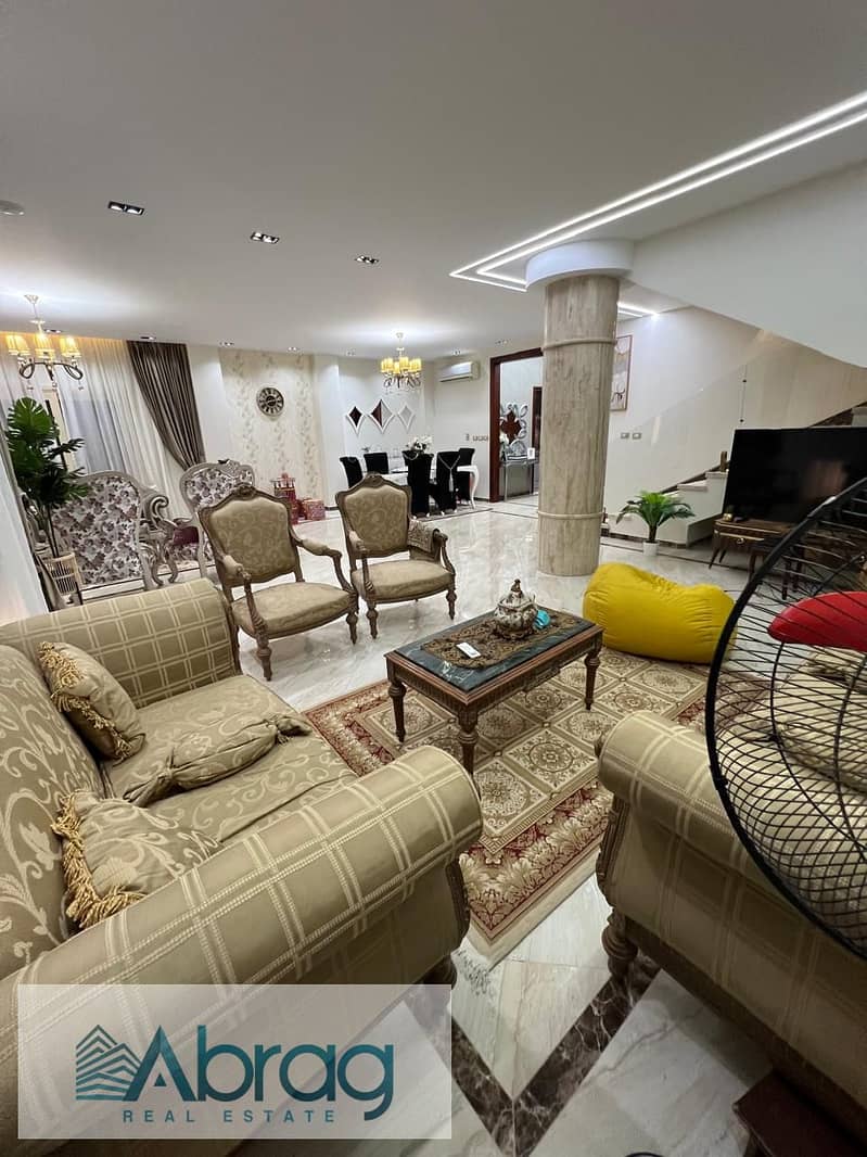 Villa for sale With finishing  Immediate receipt October 6  Sheikh Zayed 13