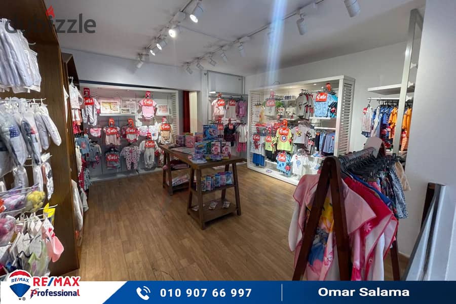 Shop for rent, 95 m Roshdy (Al-Maaskar Al-Romany St. ) 1