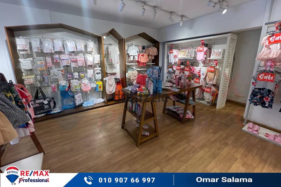 Shop for rent, 95 m Roshdy (Al-Maaskar Al-Romany St. ) 2