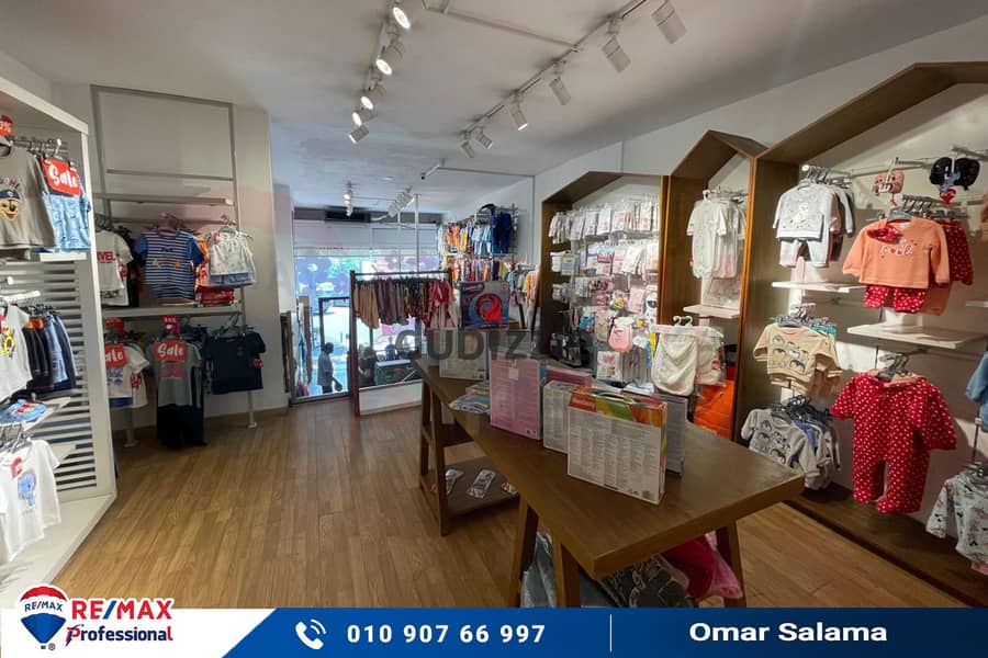 Shop for rent, 95 m Roshdy (Al-Maaskar Al-Romany St. ) 4