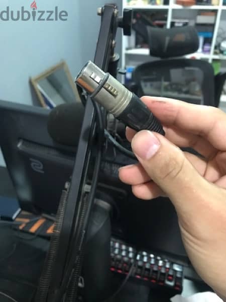 M track audio duo + bm800 mic + XLR Cable 5