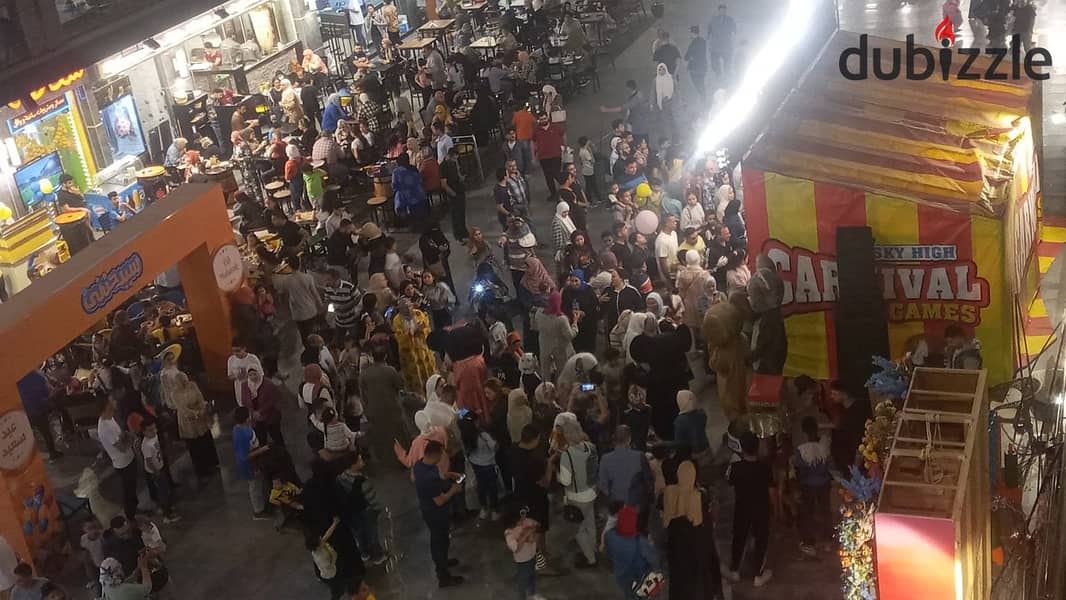 A 50-square-meter shop for immediate delivery, directly facing Town Center Mall, the most densely populated mall in El Shorouk 24