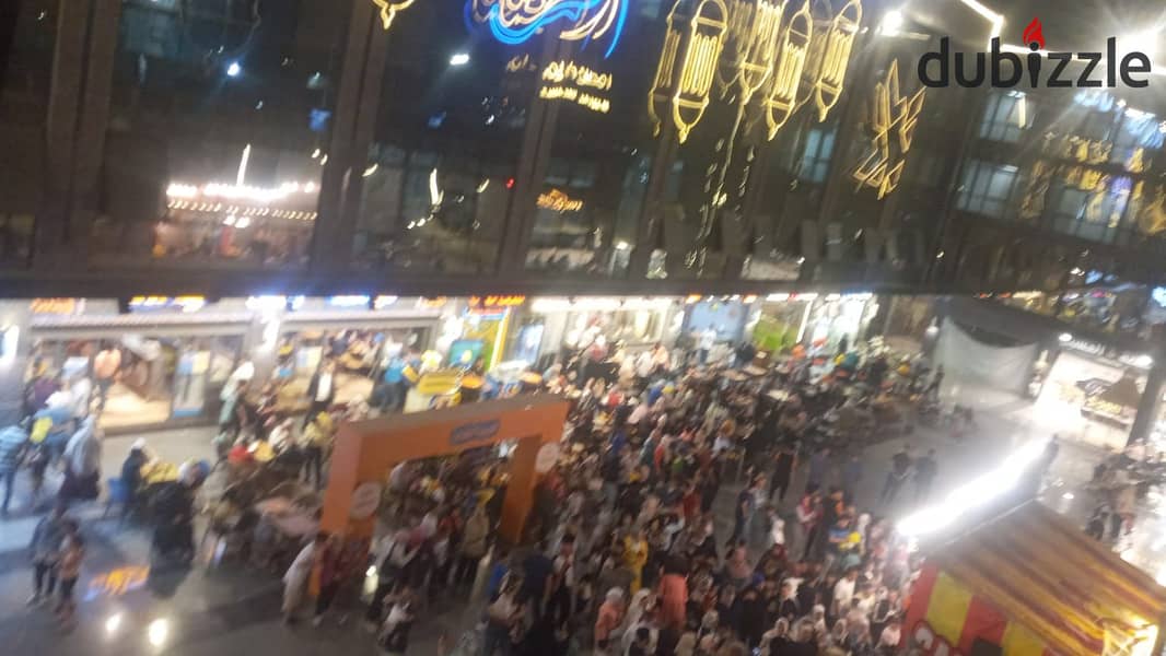 A 50-square-meter shop for immediate delivery, directly facing Town Center Mall, the most densely populated mall in El Shorouk 27