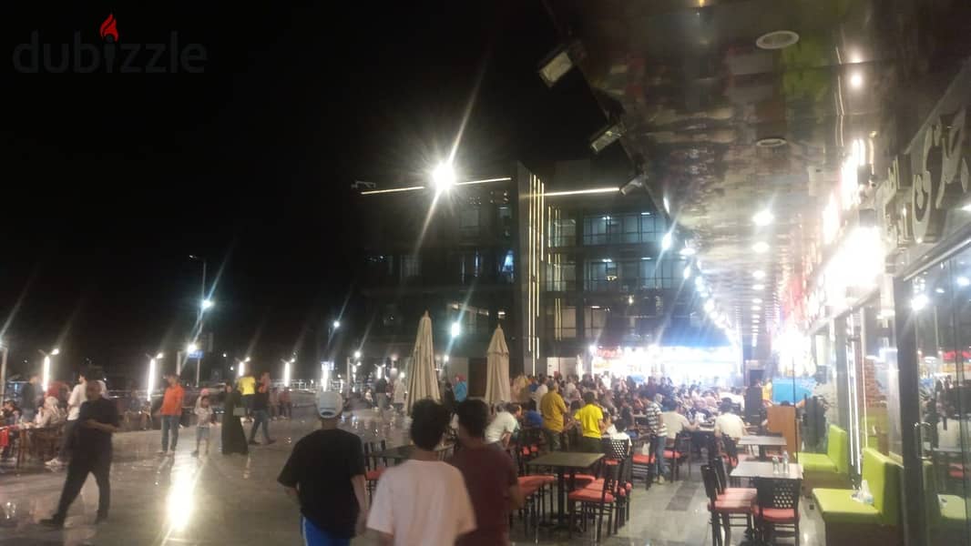 A 50-square-meter shop for immediate delivery, directly facing Town Center Mall, the most densely populated mall in El Shorouk 30