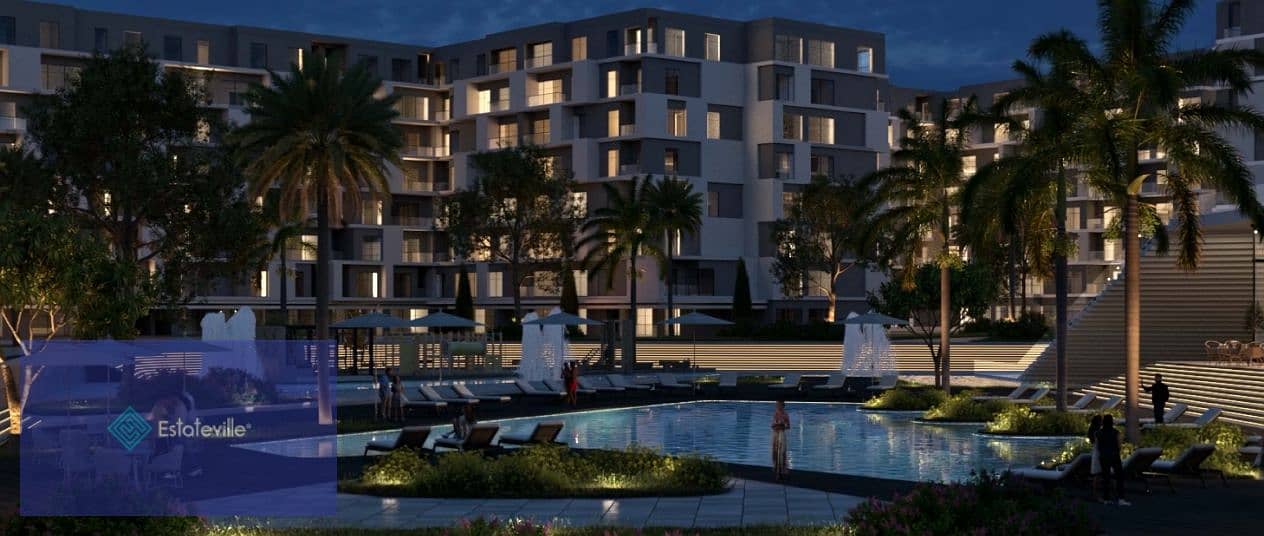 Two-room apartment with a down payment of 161 thousand and installments over 100 months, view on the club and the tourist promenade, for R8 1