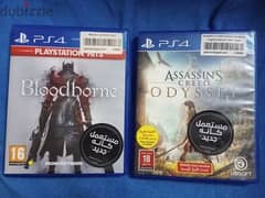 Assassin's Creed Odyssey Arabic and English version & Bloodborne