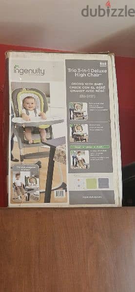 Ingenuity high dining baby chair 0