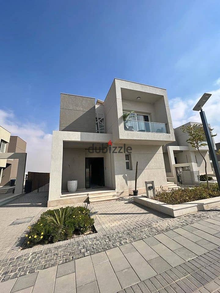 Villa For Sale Prime Location in Badya Palm Hills October | فيلا للبيع جاهزة للمعاينة في بادية بالم هيلز أكتوبر 5