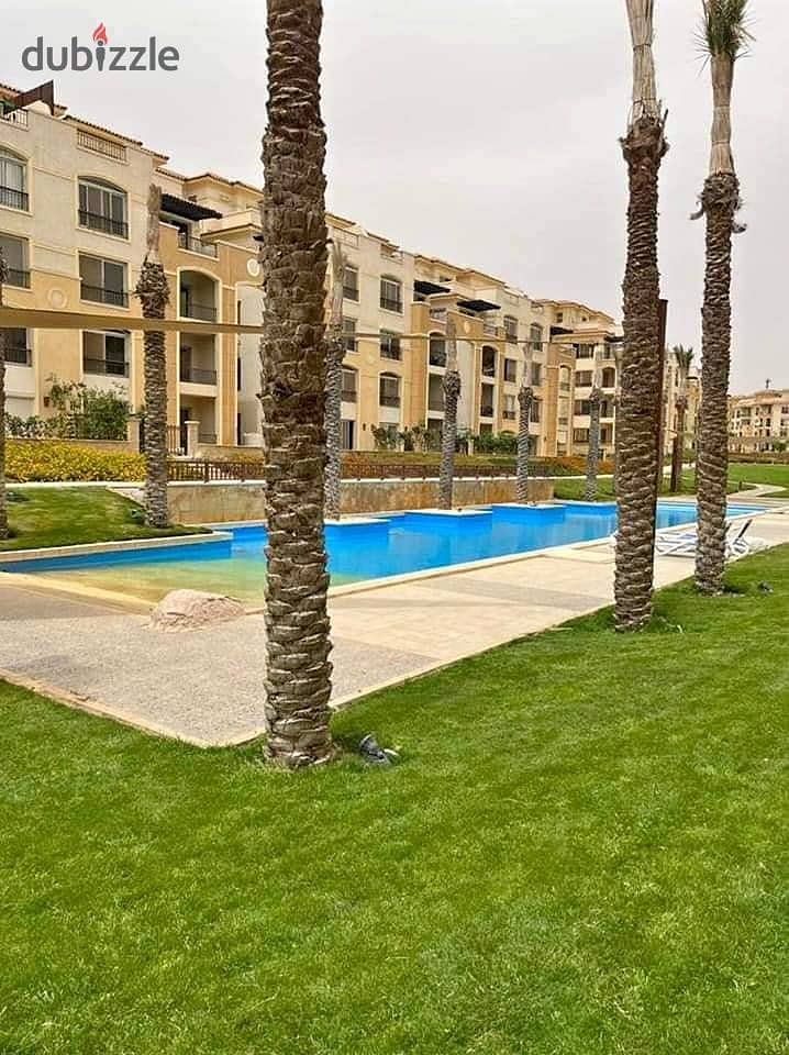 Apartment for sale in installments in a very special location on the landscape in Mostaqbal City, Compound (Saray), Emdad, Fifth Settlement 2