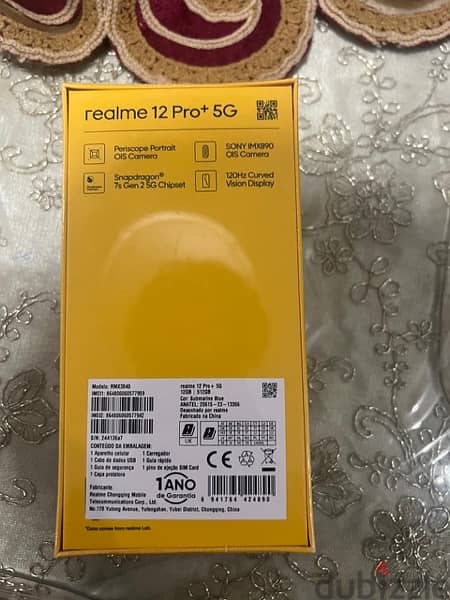 realme 12 pro plus 512G 12G ram 1