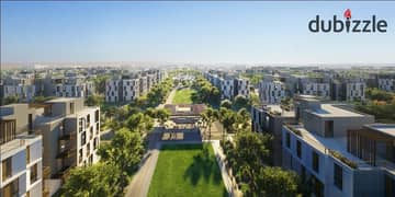 For sale apartment with garden corner in VYE Compound - Sodic - New Zayed, delivery 2025