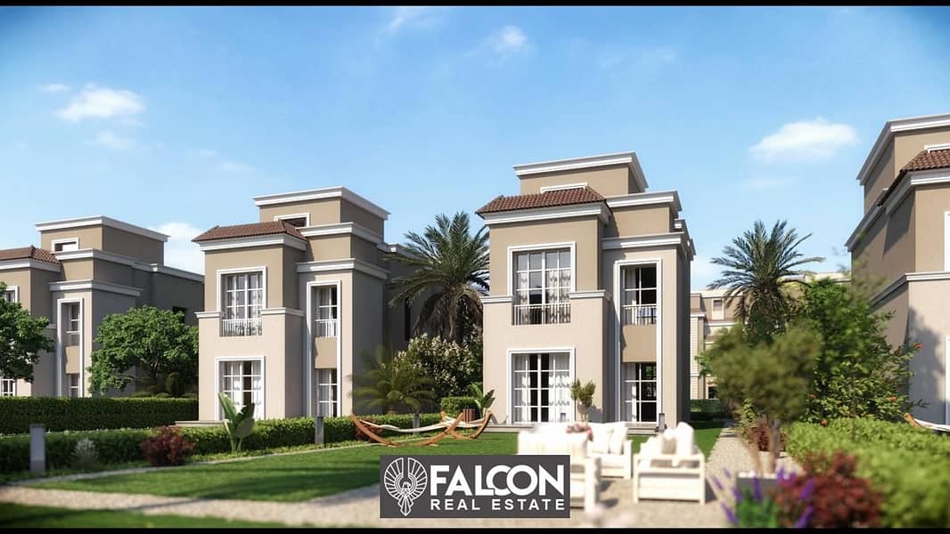 فيلا من طراز S Villa للبيع بخصم 42% في موقع مميز في مدينه المستقبل بجوار مدينتي بالسعر الافتتاحي سور بسور مع كرافت زوون 4