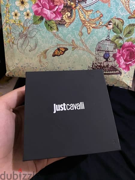 ساعه justcavalli  جديده لم تستخدم 3