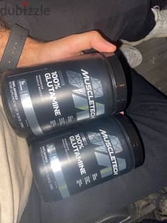 glutamine muscle tech100%   جلوتامين من ماسل تك