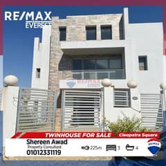 Twin house For Sale In Cleopatra Square - Sheikh Zayed