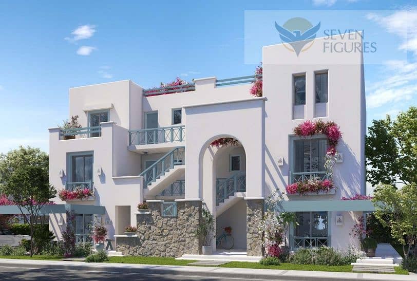 بنتهاوس للبيع 110 متر في ماونتن فيو رأس الحكمة الساحل الشمالي  Mountain view Ras elhekma ,north coast 0