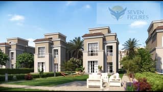 standalone villa 170 meters on the most distinguished land in Mostaqbal City, Madinaty, on green spaces and lakes